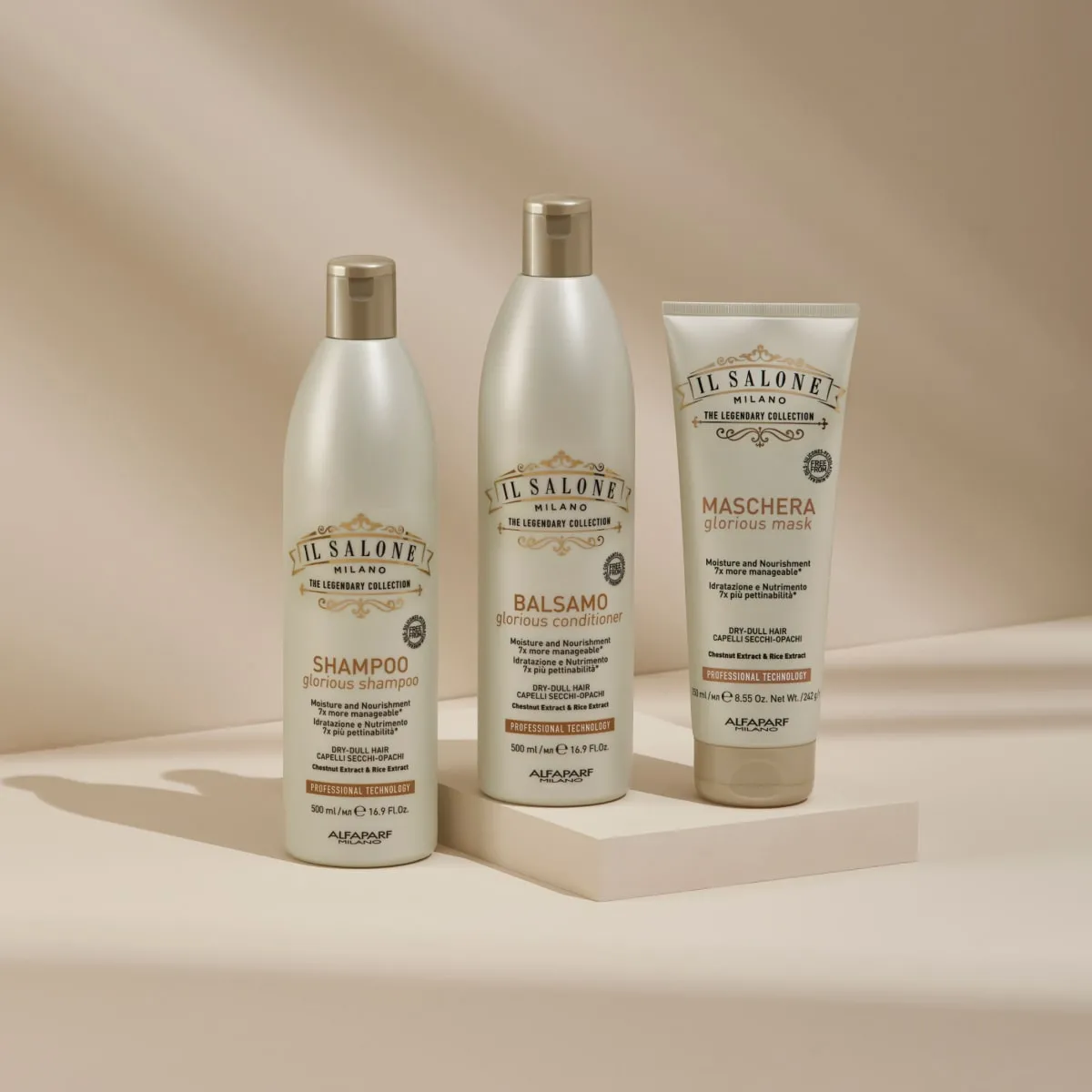 Produits groupage Glorious line